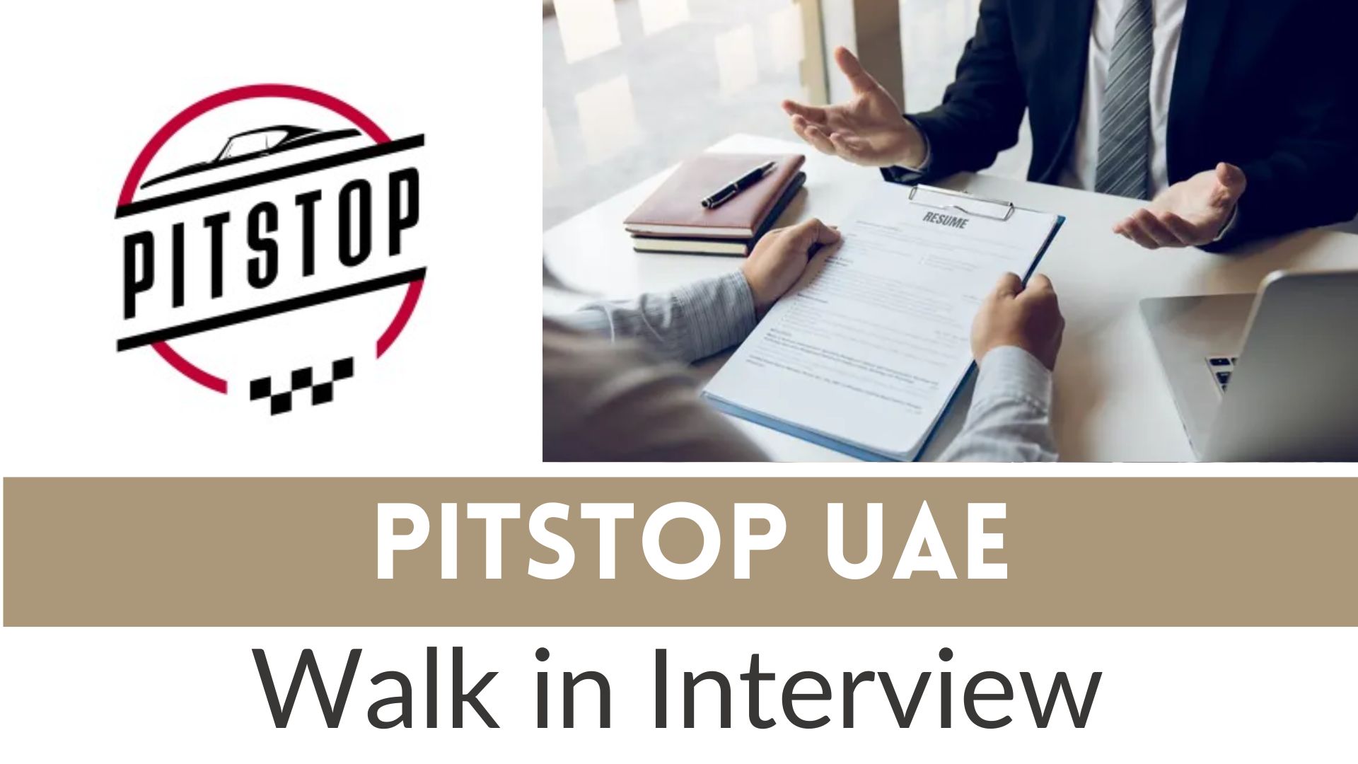 Pitstop Uae Announced Latest Walk In Interview