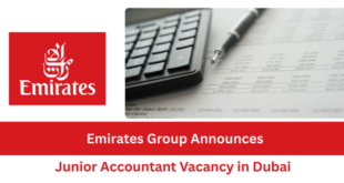 Emirates Group Announces Junior Accountant Vacancy in Dubai