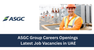 ASGC Group Careers Openings 2026 – Latest Construction Job Vacancies in UAE