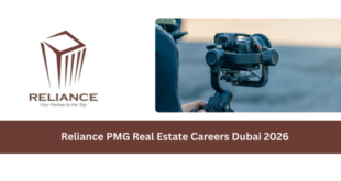 Reliance PMG Real Estate Careers Dubai 2026
